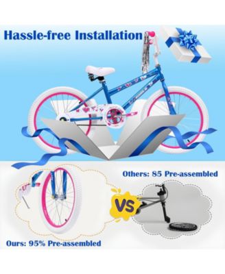 20 in. Kids Bike Child Bicycle for Girls Age 7-14 Years, Bule 4.2 stars out of 63 reviews