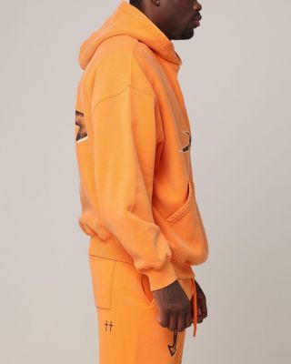 Men's SSIX Vintage Hoodie, Orange, XXXLarge