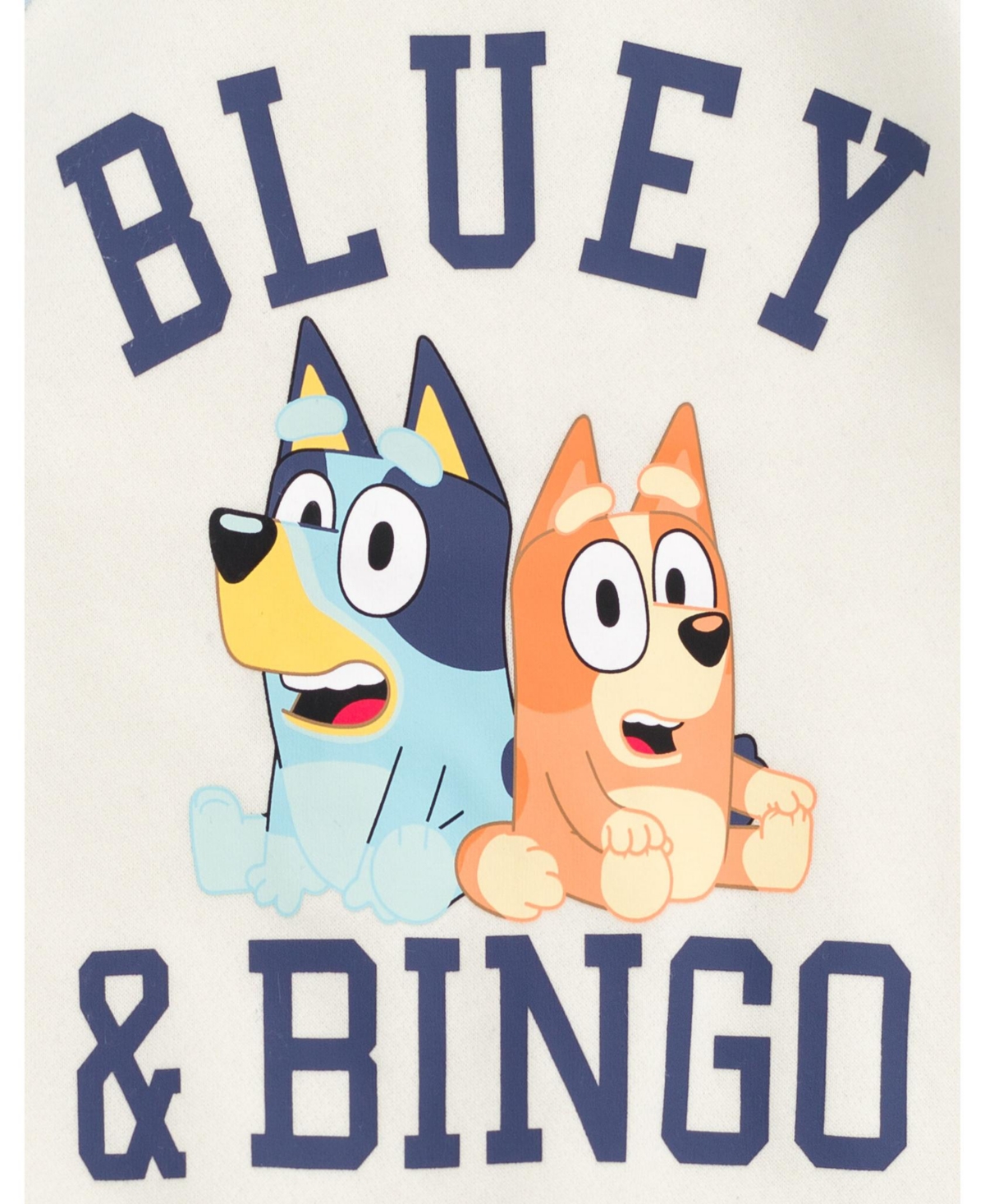 Bluey Toddler Boys Fleece Sweatshirt and Jogger Pants Outfit Set to