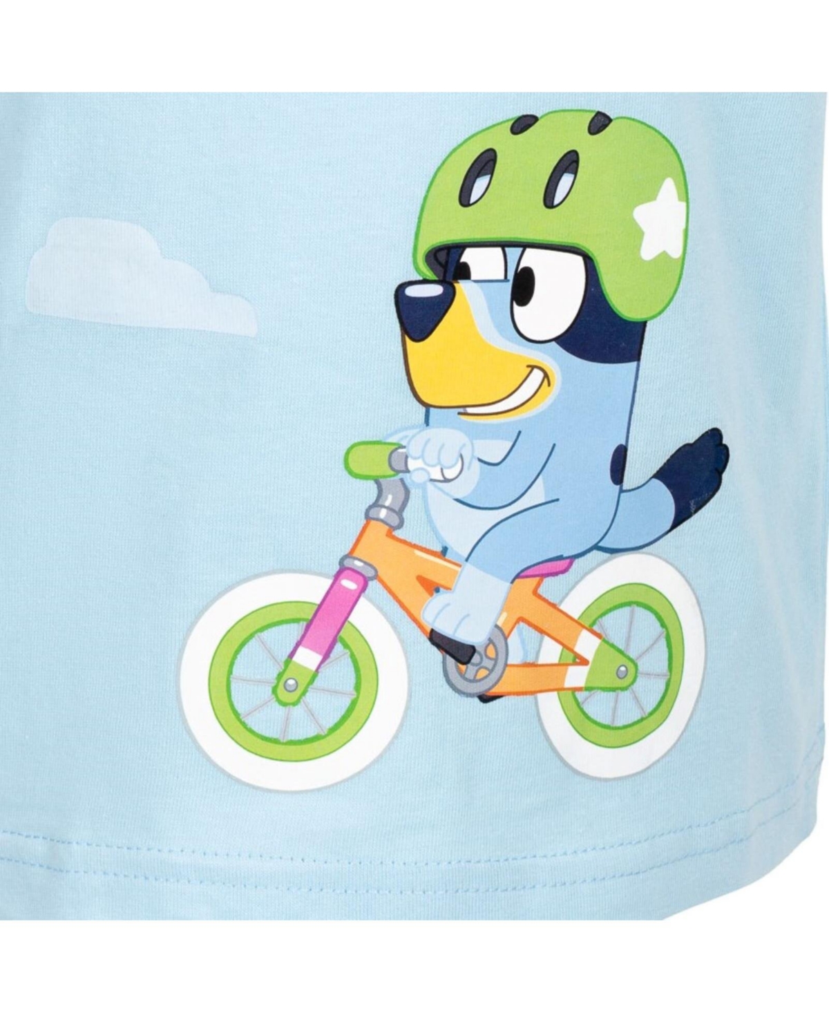 Bluey Toddler Boys 2 Pack T-Shirts -gray