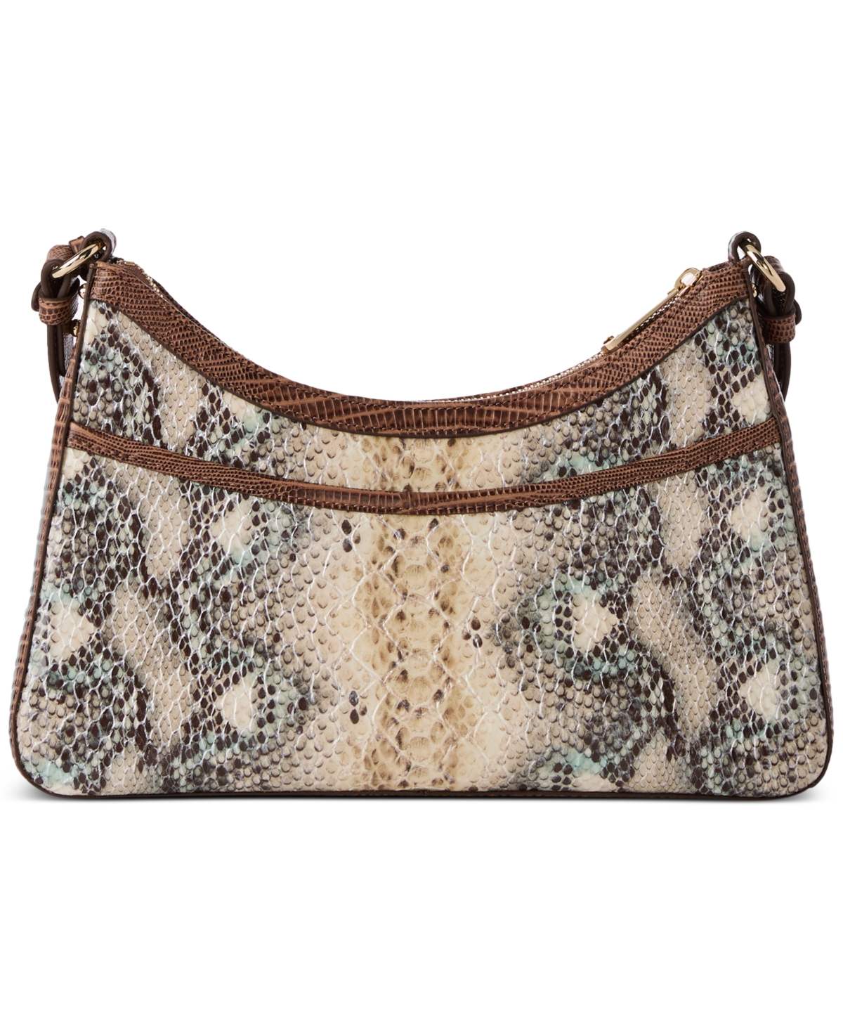 Brahmin Esme Embossed Leather Shoulder Bag In Multi