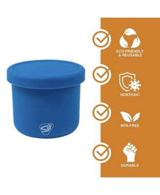 Lidded Bowls 10oz: 2 pk - Deep Pool