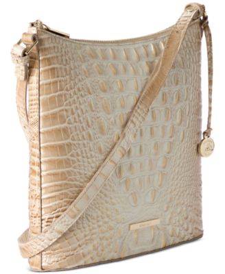 Katie Melbourne Embossed Leather Crossbody Bag