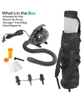 SereneLife 13 футов Надувной мат для акробатической гимнастики с электрическим воздушным насосом