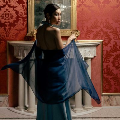 Sophia - Silk Scarf/Shawl for Women