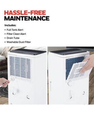 2024 NEW! 25-Pint ENERGY STAR Dehumidifier for 1,500 Sq Ft – Laundry Mode, Auto-Comfort Mode & Thermal Overload Protection, TPFIT25WK