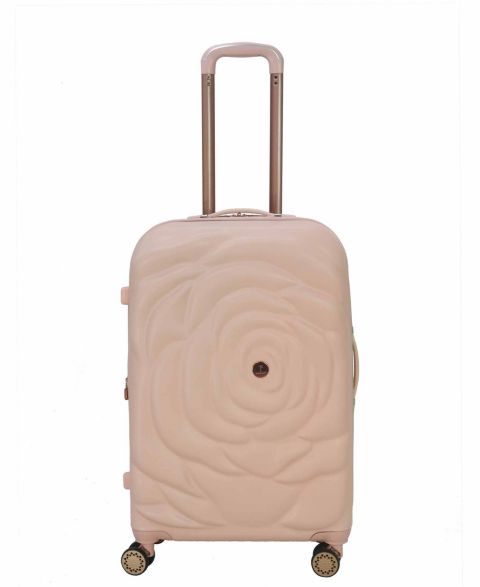 Чемодан Thalia Sodi Rose Flower 26" Expandable Luggage, цвет: Розовый