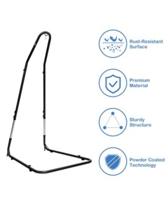 Adjustable Hammock Chair Stand Steel Frame