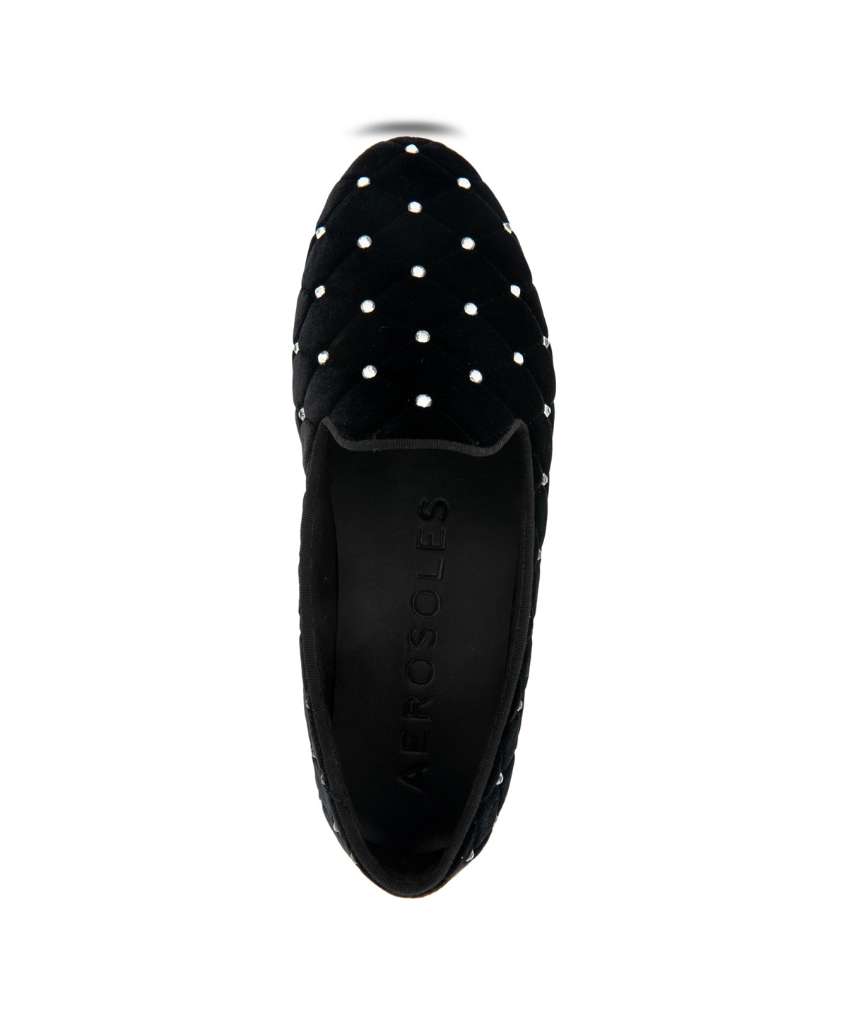 AEROSOLES WOMEN'S BETUNIA QUILTED FLATS 