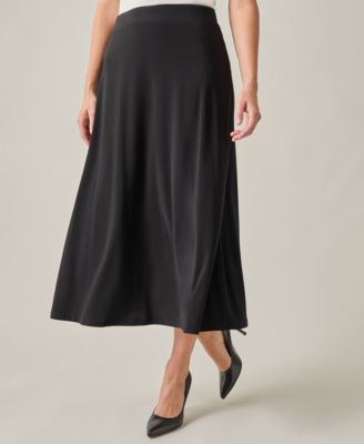 Women's Pull-On A-Line Maxi Skirt