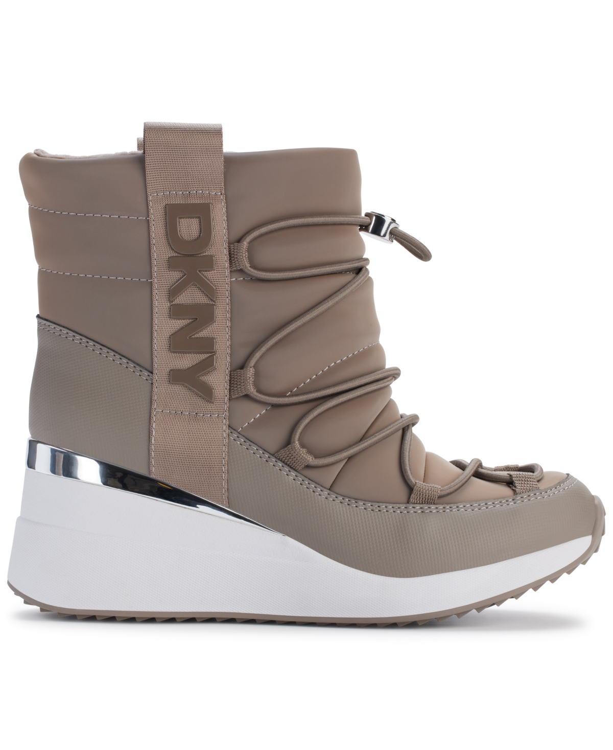 DKNY WOMEN'S PERLA WEDGE WINTER BOOTIES 