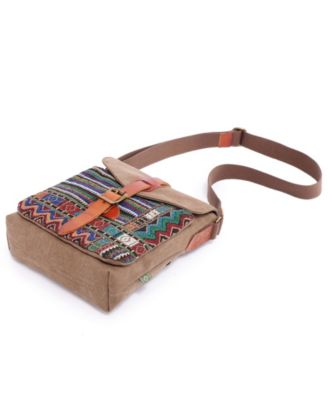 Four Season Canvas Crossbody Bag
