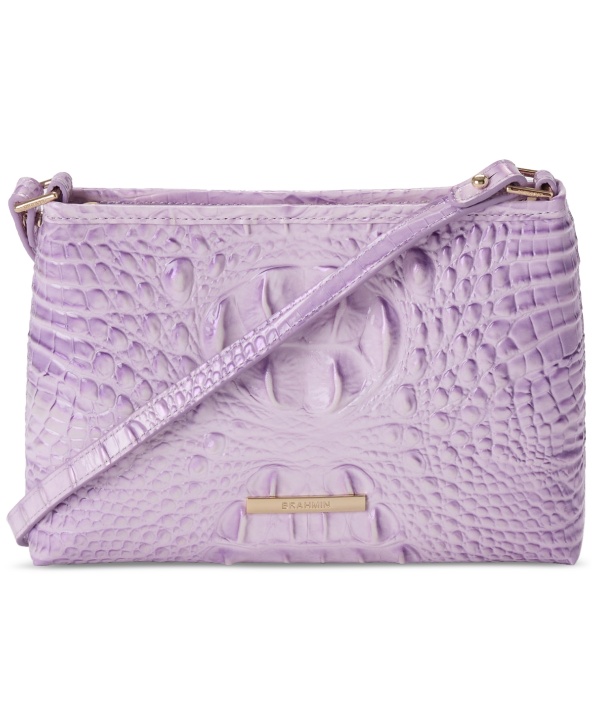 Lorelei Melbourne Embossed Leather Shoulder - Gentle Lavender