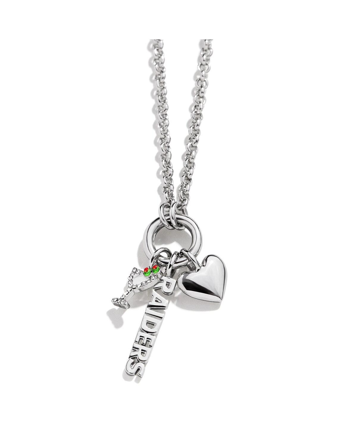 Shop Wear By Erin Andrews Las Vegas Raiders Charm Necklace In No Color