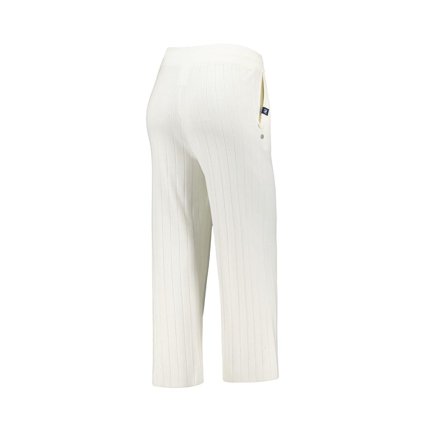 Женские брюки LevelWear White New York Yankees Dream Icon Knit — фото 3