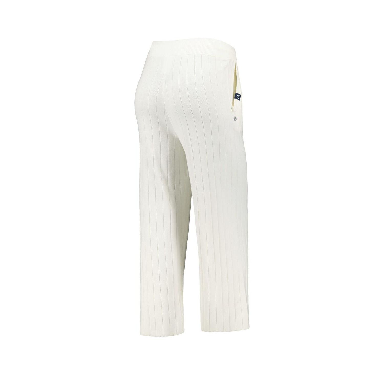 Women's White New York Yankees Dream Icon Knit Pants