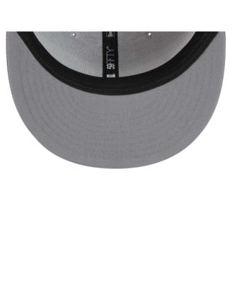 Men's Gray/Graphite Detroit Lions Iron Cloud 59FIFTY Fitted Hat