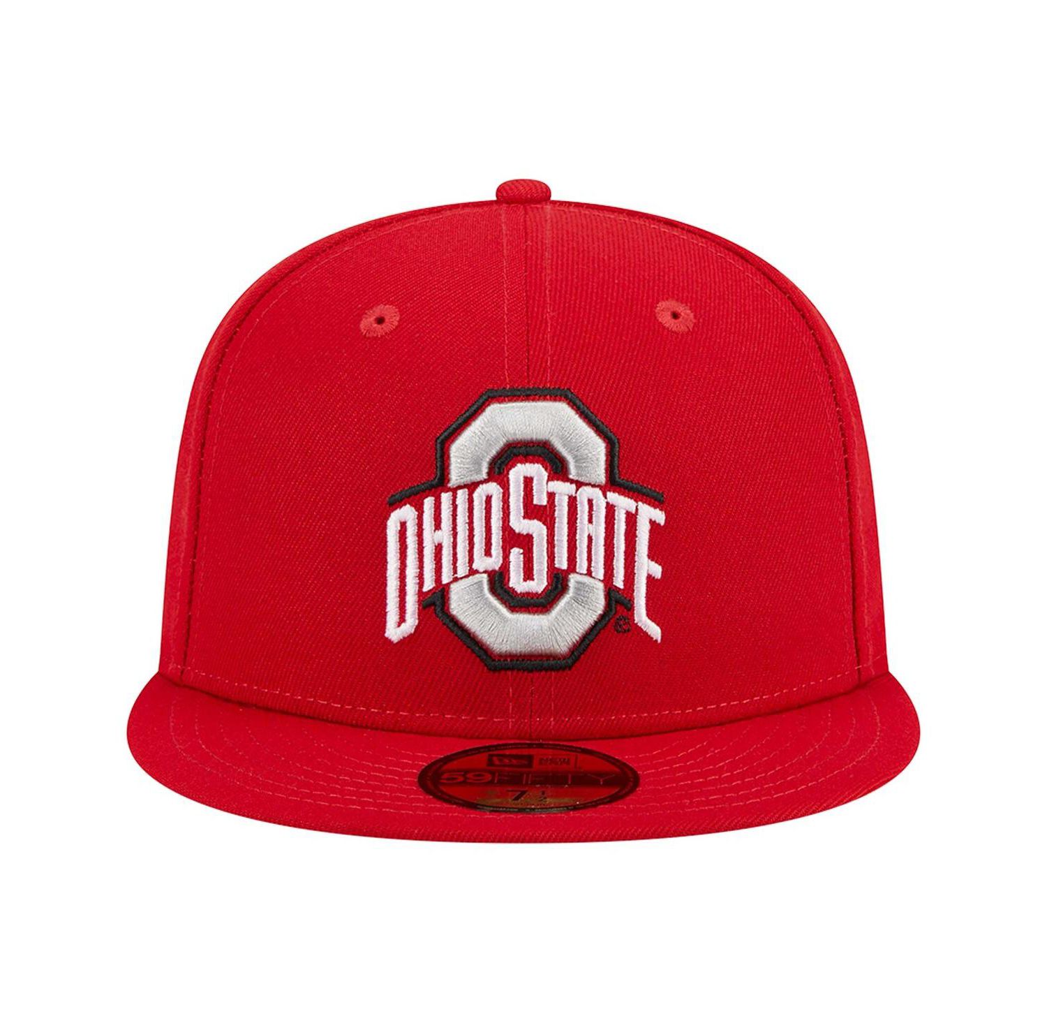 Men's Scarlet Ohio State Buckeyes 59FIFTY Fitted Hat