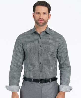Men's Modern-Fit Floral Mosaic Dress Shirt