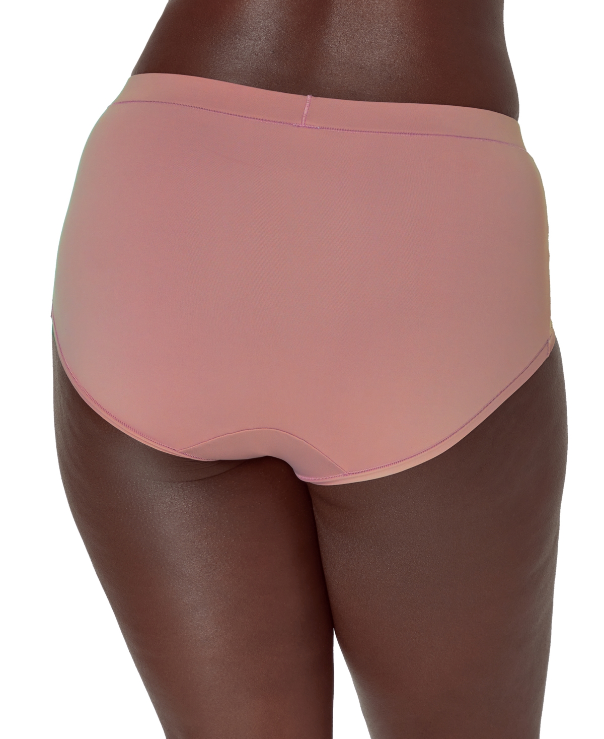 Bali 's Women's Coolest Smoothing High-waist Brief Underwear Dfcsbf In Smokey Purple Mauve Rfk
