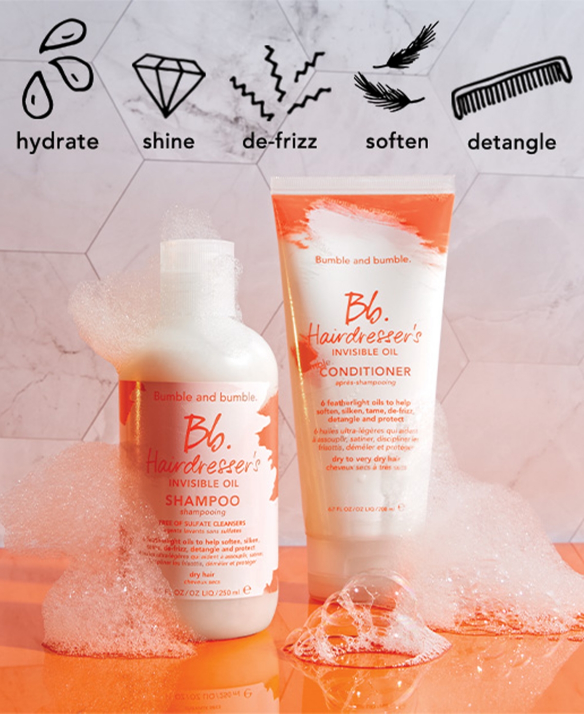 Bumble And Bumble 3-pc. Travel-size Hydrating & Frizz-reducing Hair Set In No Color