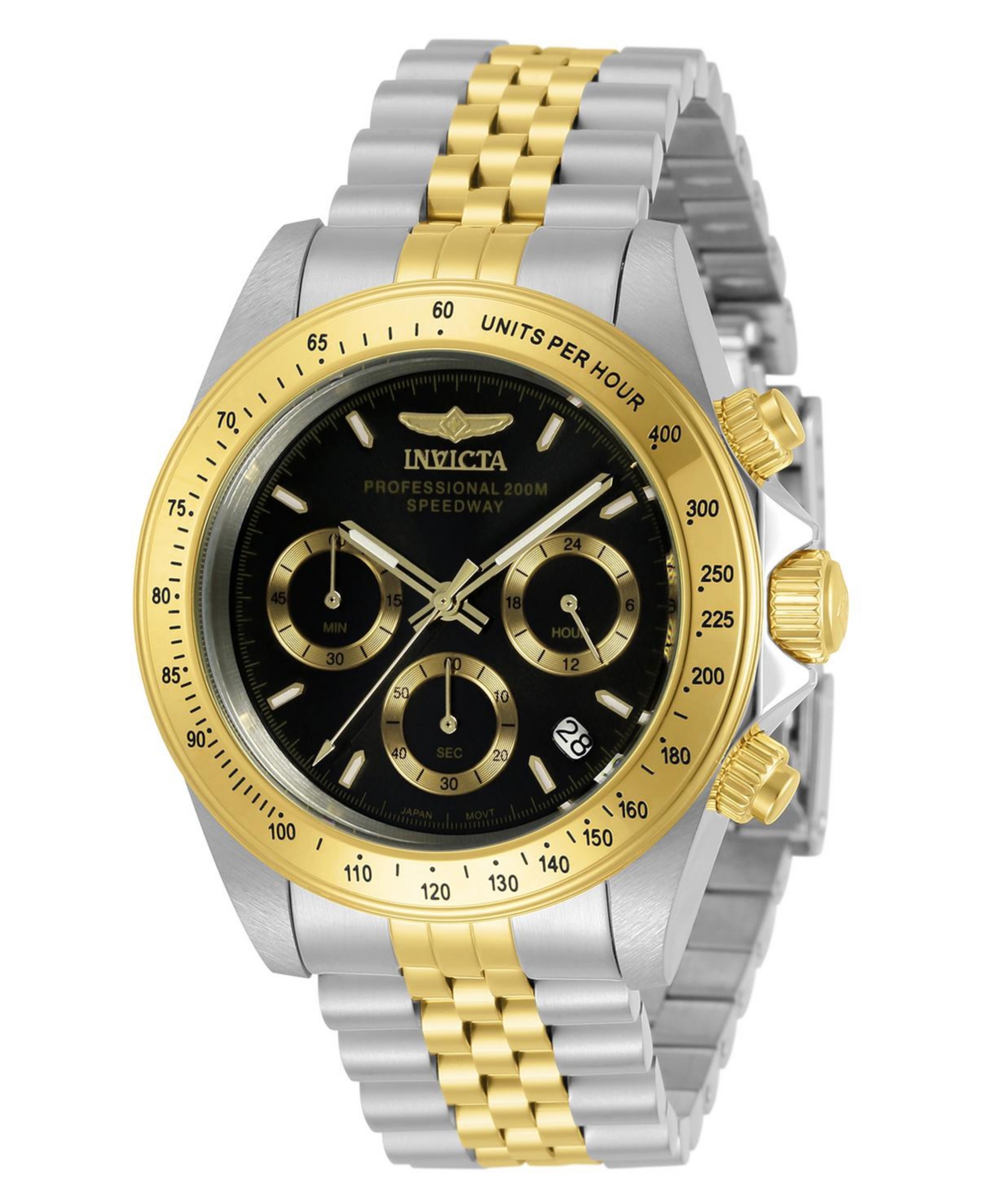 Invicta Men's 30992 Speedway Quartz Chronograph Black Dial Watch