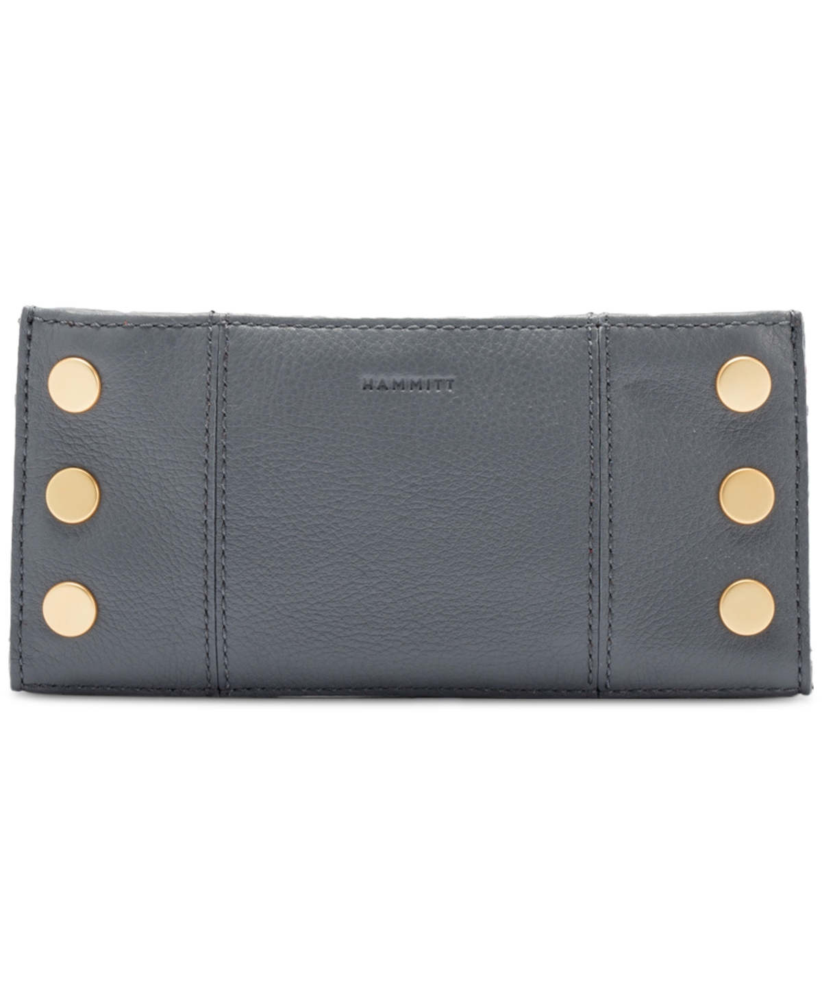 Hammitt 110 North Leather Wallet In Gray