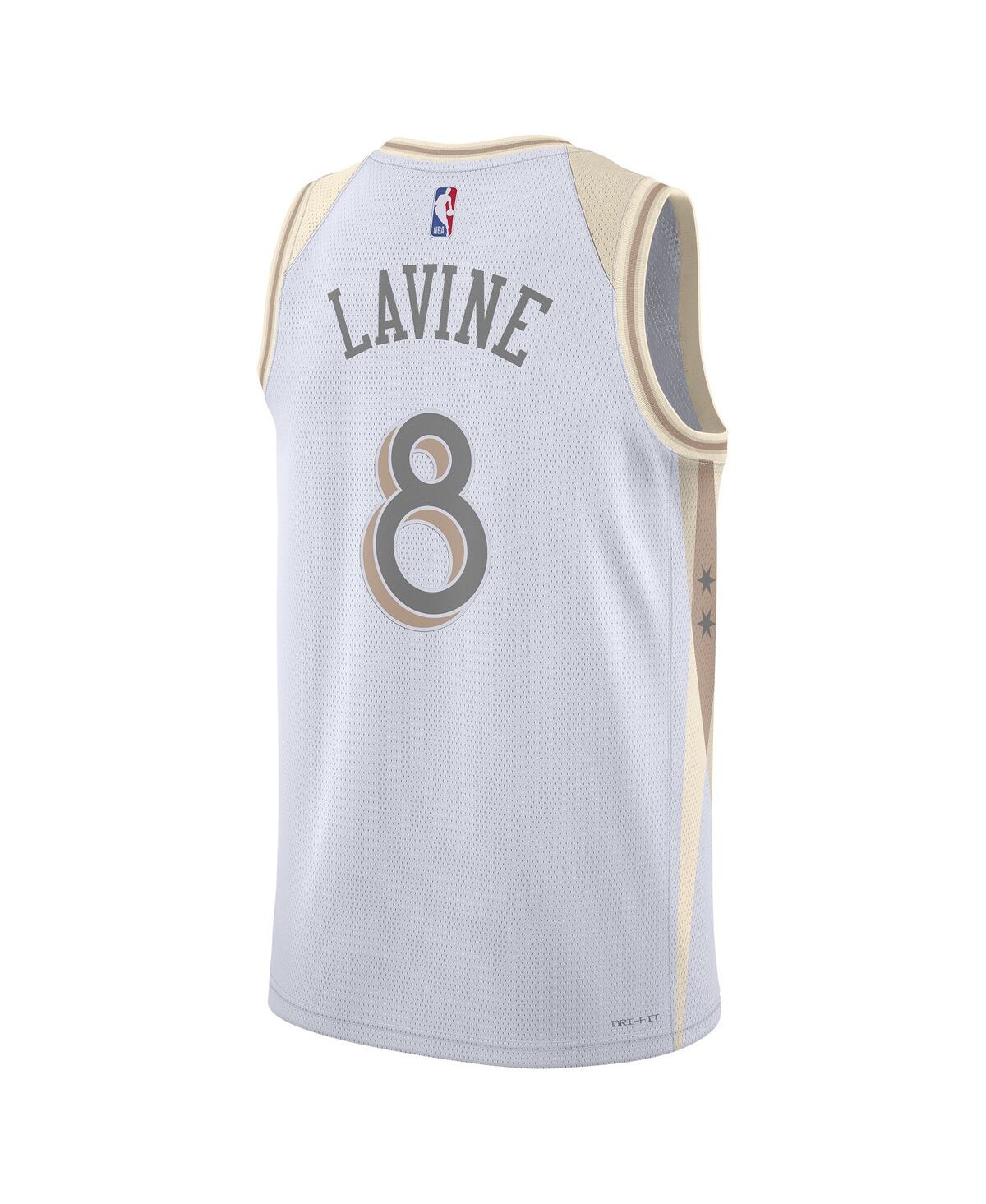 Nike Men's and Women'sZach Lavine Chicago Bulls 2024/25 City Edition Finished Swingman Jersey - White