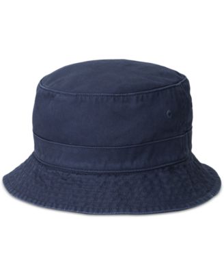 Men's Polo Bear Twill Bucket Hat