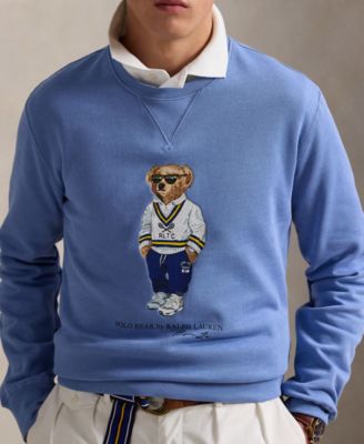 Men's Polo Bear Fleece Sweatshirt