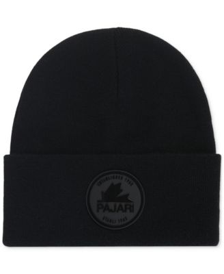 Мужская шапка-бини с манжетами и однотонным логотипом Bayshore Pajar унисекс