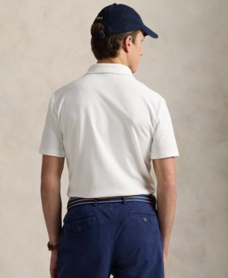 Men's Custom Slim Polo Bear Mesh Polo Shirt