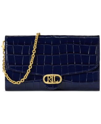 人気商品！Ralph Lauren レザーMサイズAdair Wallet Crossbody Lauren Ralph Lauren Leather Medium Adair Wallet Crossbody