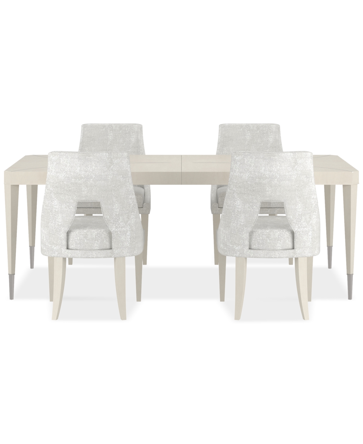 Macy's Mezzanine 5-pc. Dining Set (rectangular Table & 4 Side Chairs) In No Color