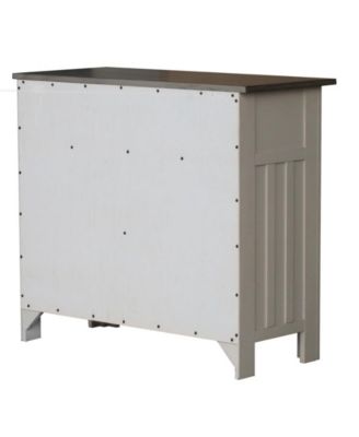 Gwinn Buffet Storage Cabinet with Wine Rack, White