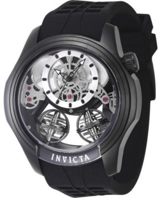Men's 47374 Specialty Quartz Multifunction Black Dial Watch