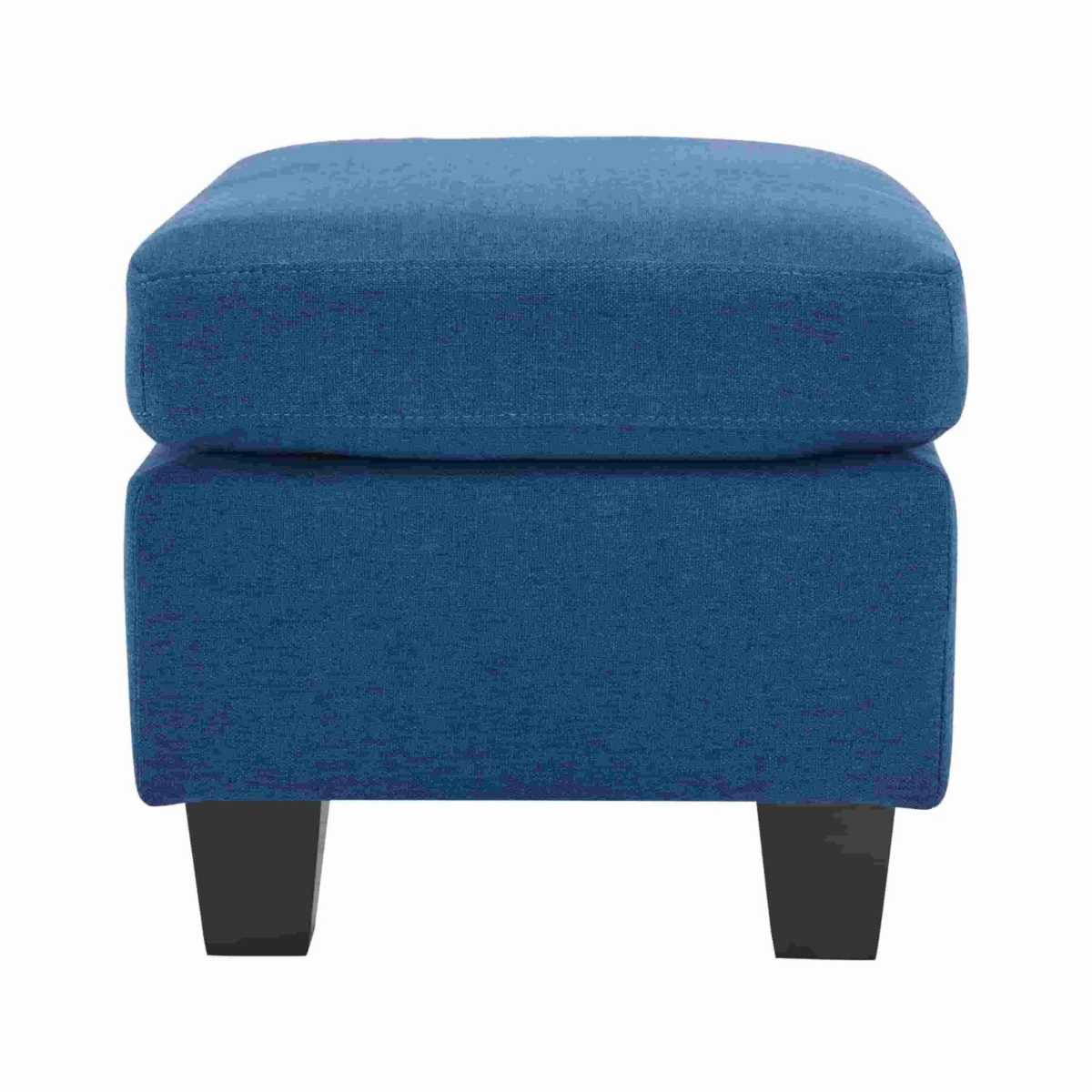 The Pop Home Contemporary Upholstered Ottoman, Footrest & Accent Furniture for Living Room, Bedroom & Office-The Pop Home