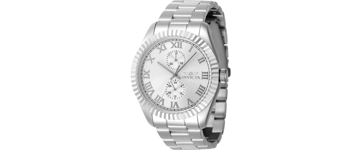Invicta Men's 47421 Specialty Quartz MultifunctionDial Watch - Silver