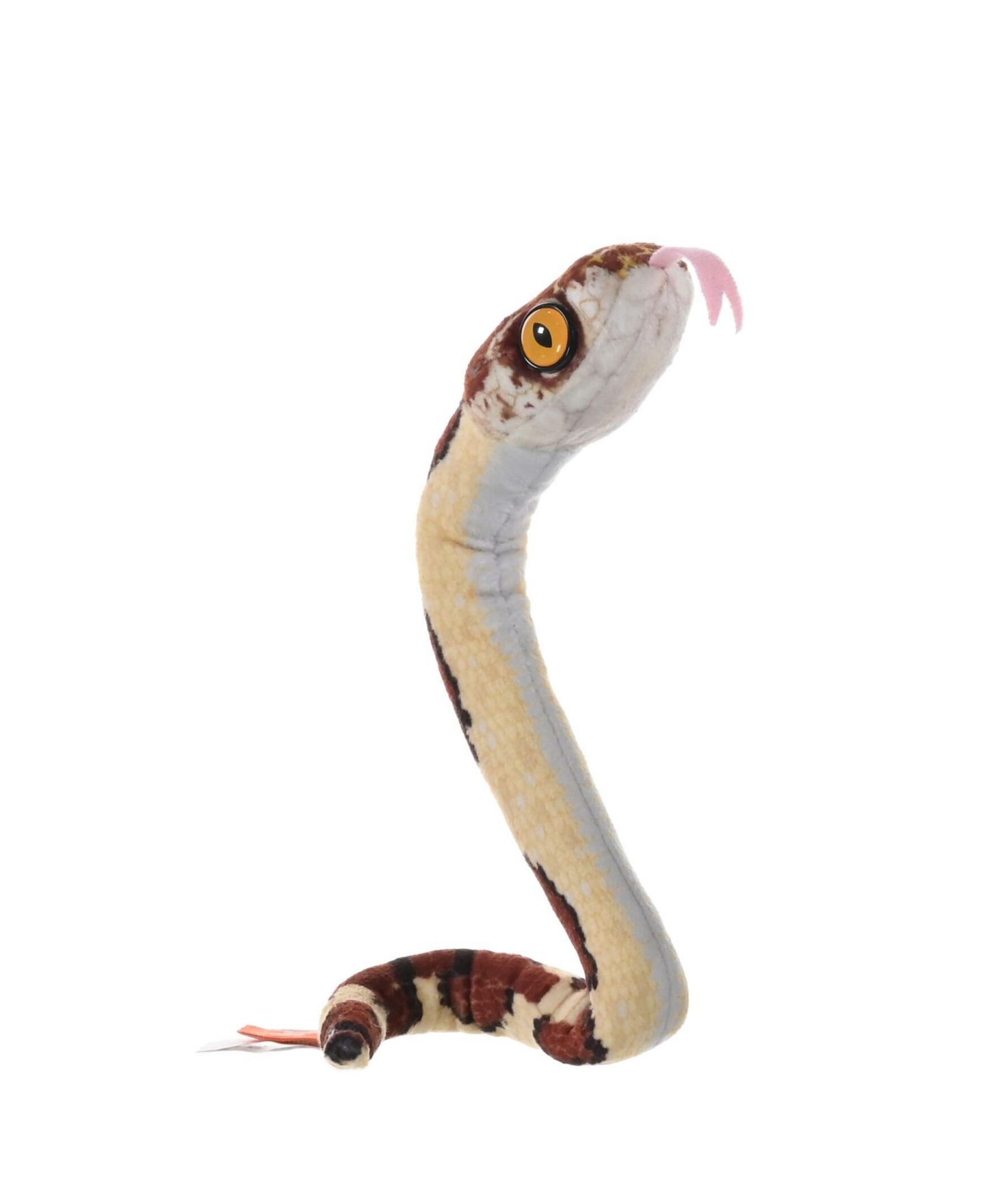 Детская мягкая игрушка Wild Republic Coilkins Blunt Headed Tree Snake 12" Posable Plush, 1-Piece — фото 1