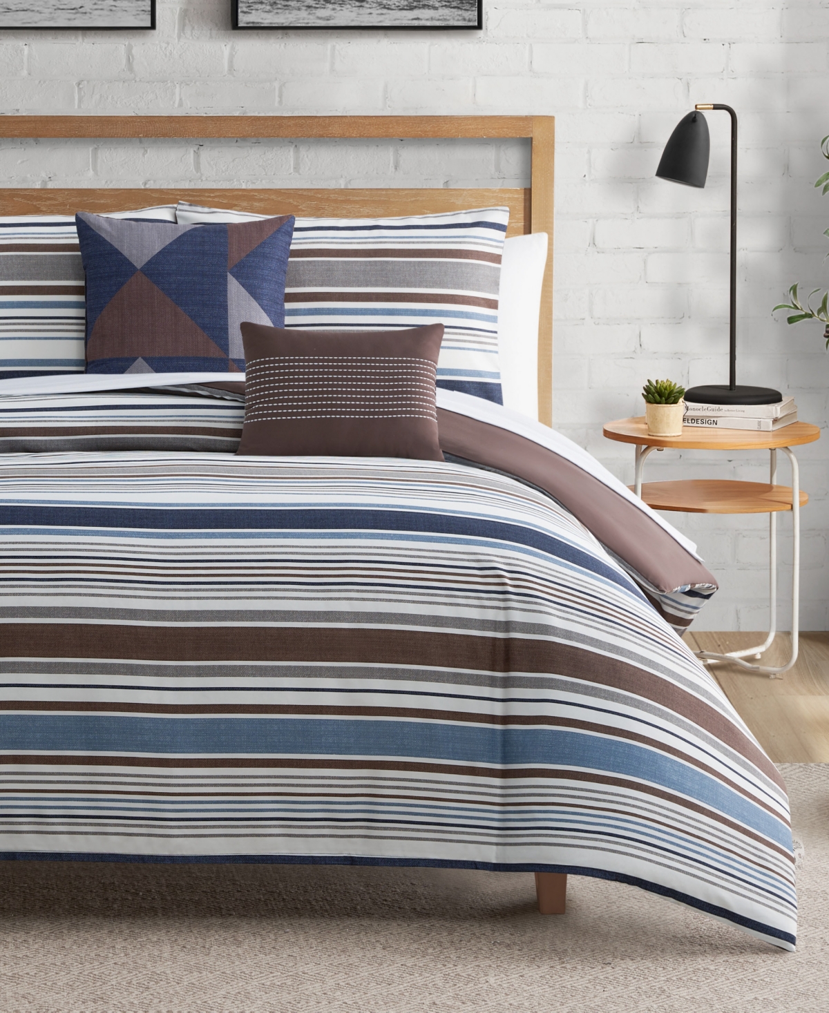 Shop Lucky Brand Monterey Stripe 5-pc. Comforter Set, Full/queen