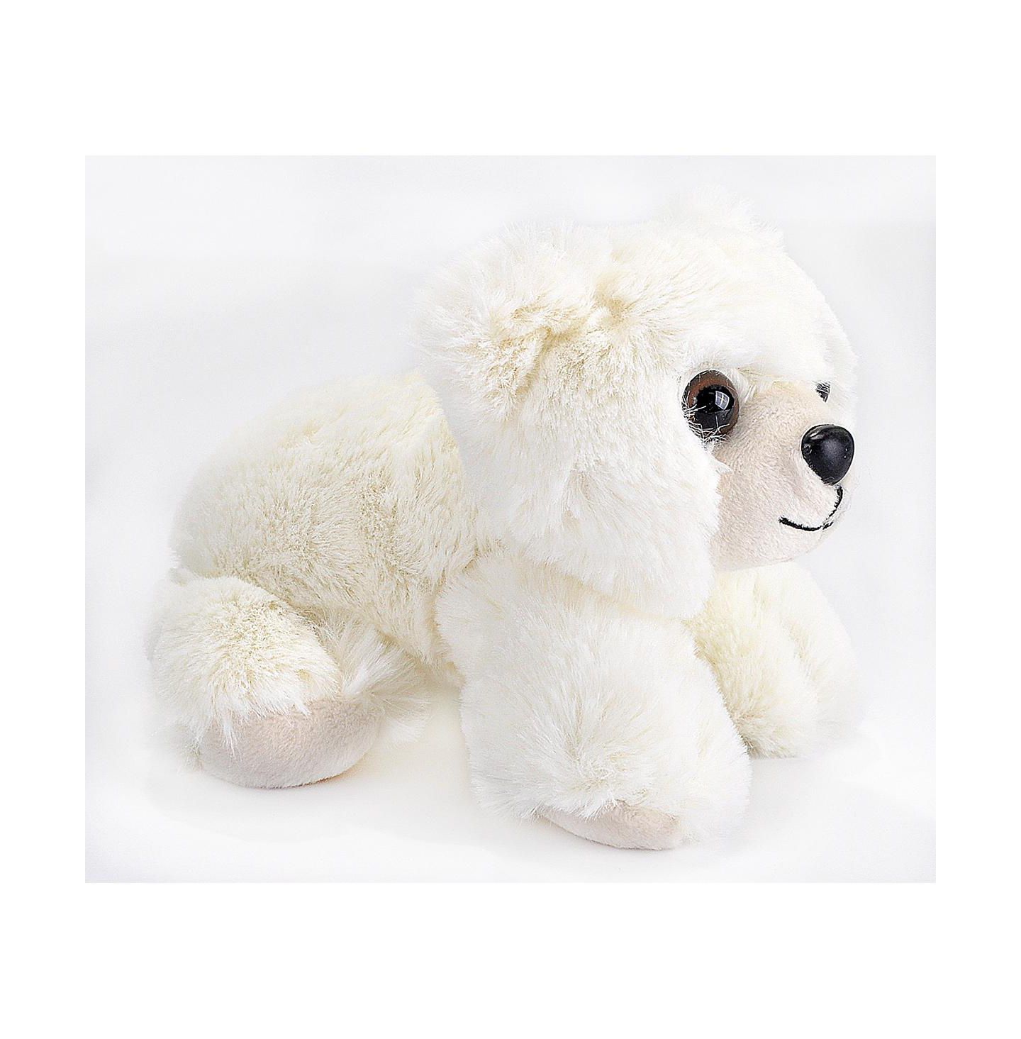 Детская мягкая игрушка Wild Republic Hug'Ems Polar Bear Cub 7" Plush, 1-Piece — фото 3