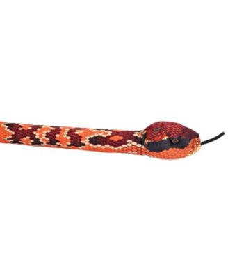 Plush Snake Eastern Cottonmouth Snake Stuffed Animal, 54 Inches