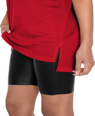 Women's Red Wisconsin Badgers Until Kickoff Rhinestone Fashion T-Shirt