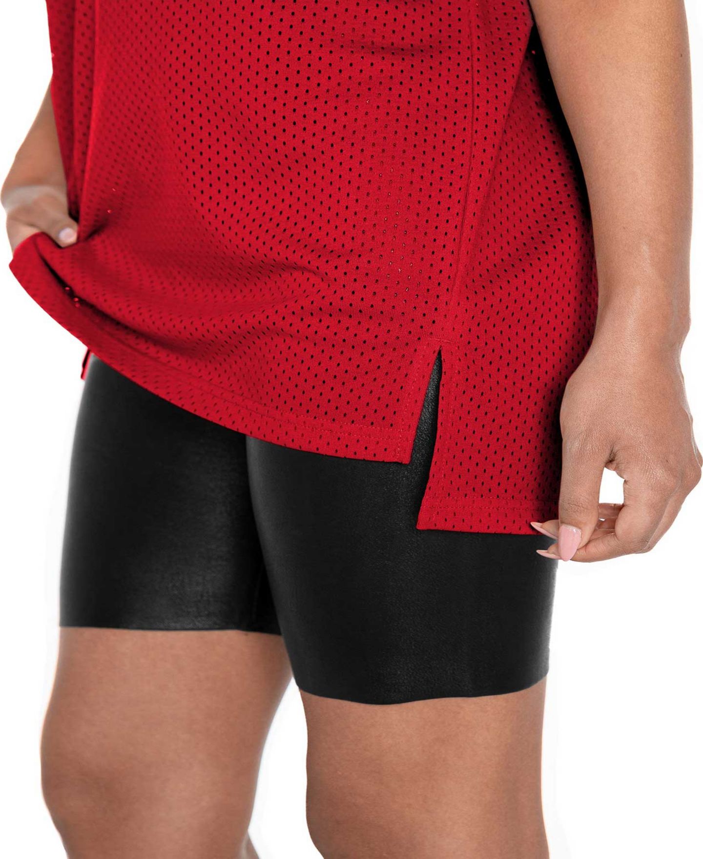 Женская футболка Gameday Couture Red Wisconsin Badgers Until Kickoff Rhinestone Fashion — фото 2