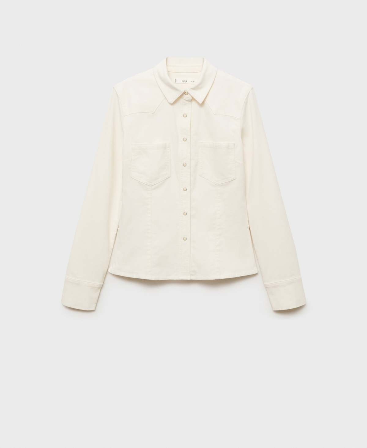 Mango Women's Corduroy Pockets Overshirt