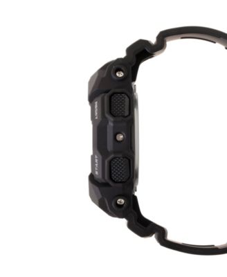 Men's Black Resin Watch, 52.0mm