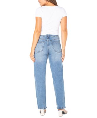 Juniors' Straight-Leg Jeans