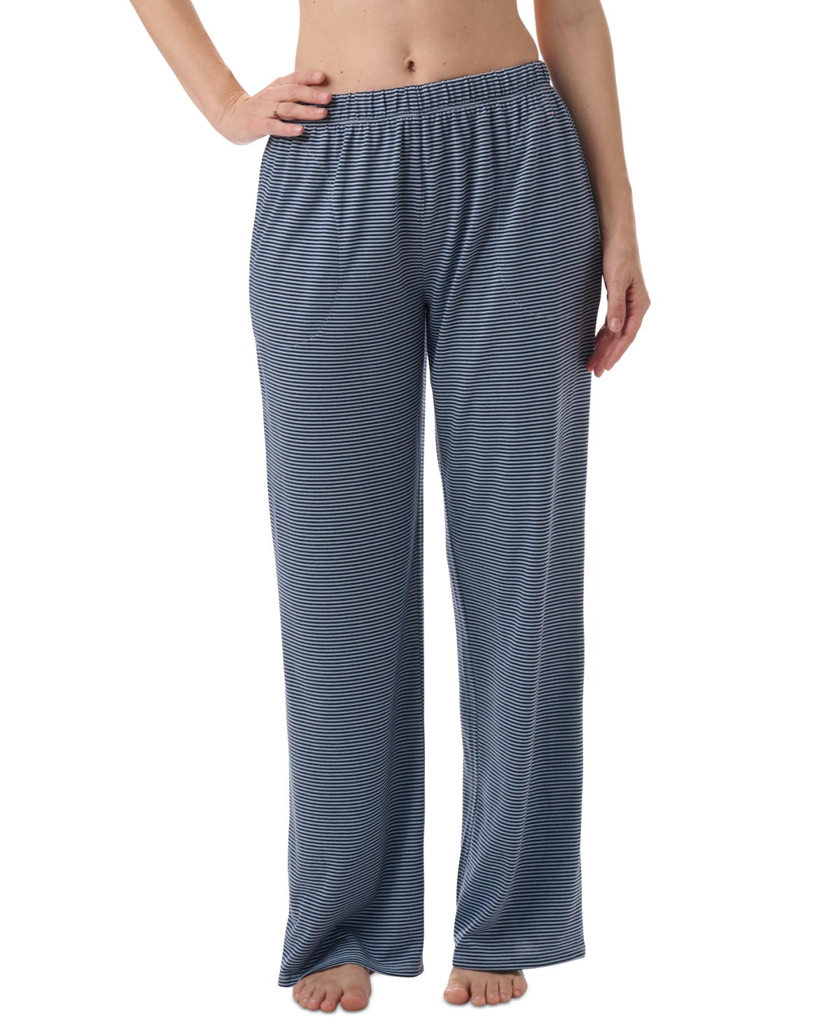Tommy Hilfiger Women's Elastic-waist Pajama Pants In Feeder Stripe