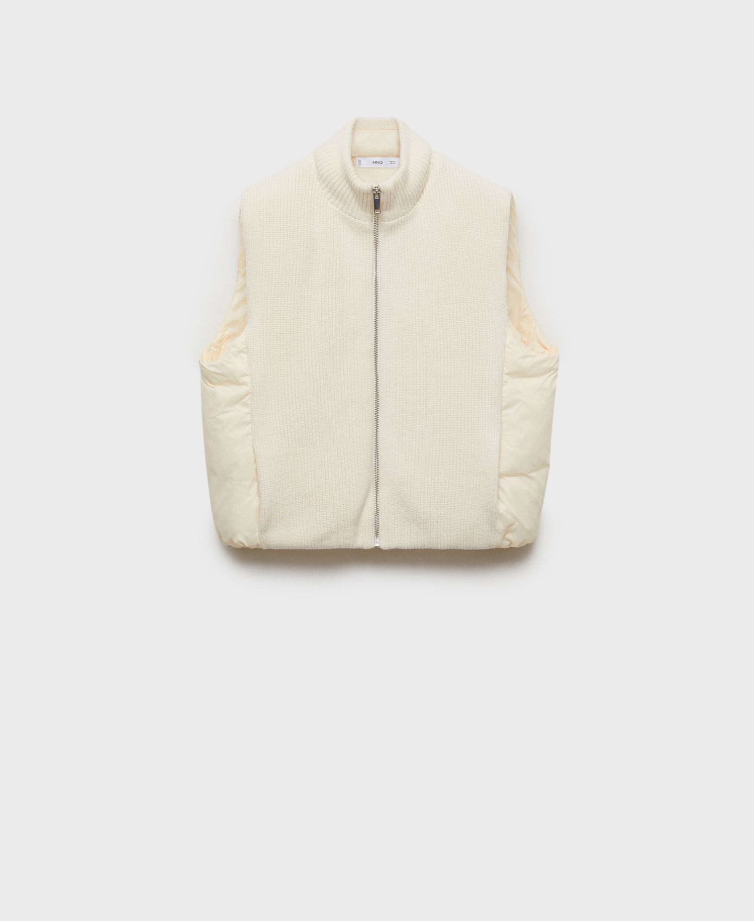 Women's Contrasting Knit Vest