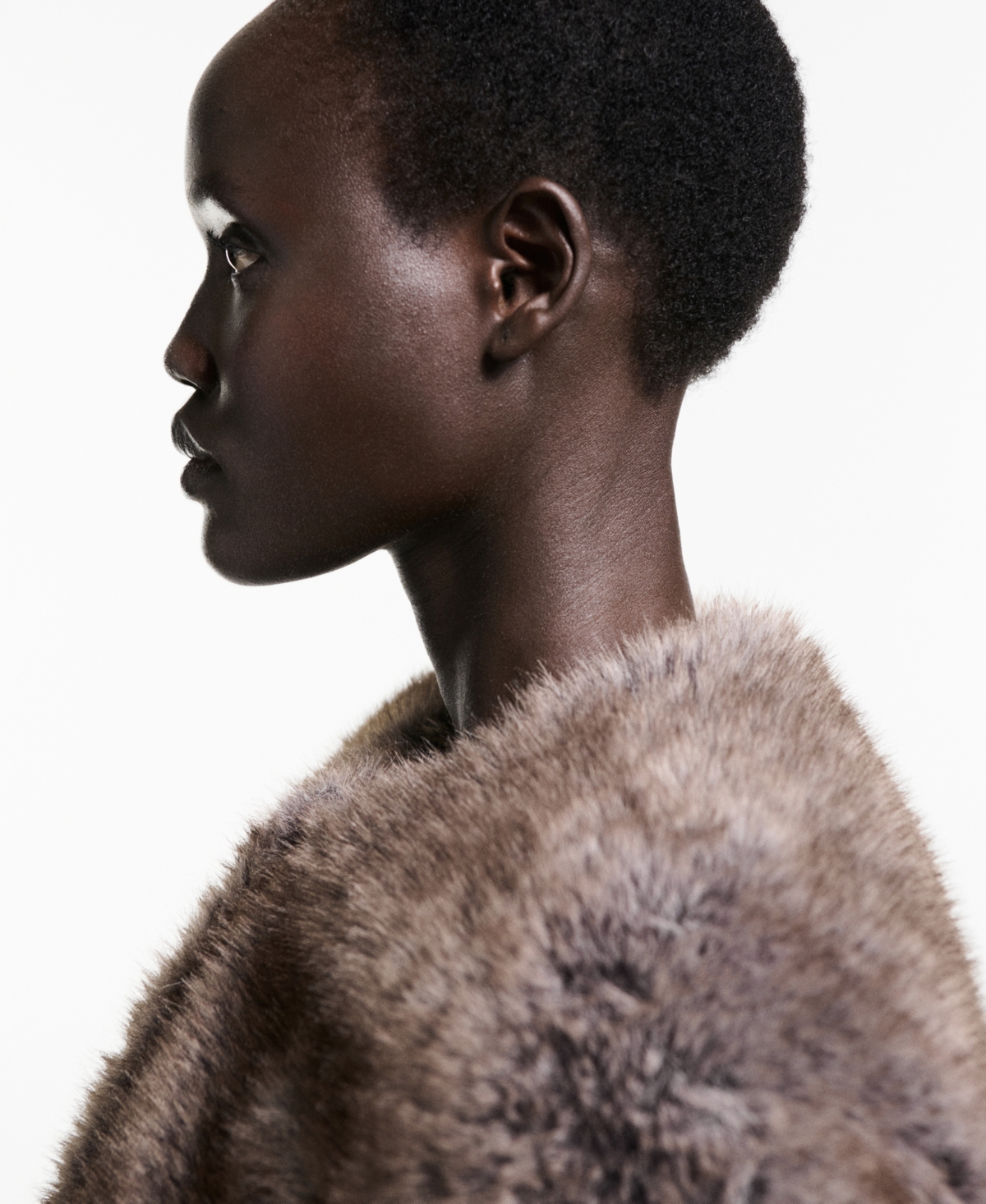 Mango Women's Fur-Effect Jacket